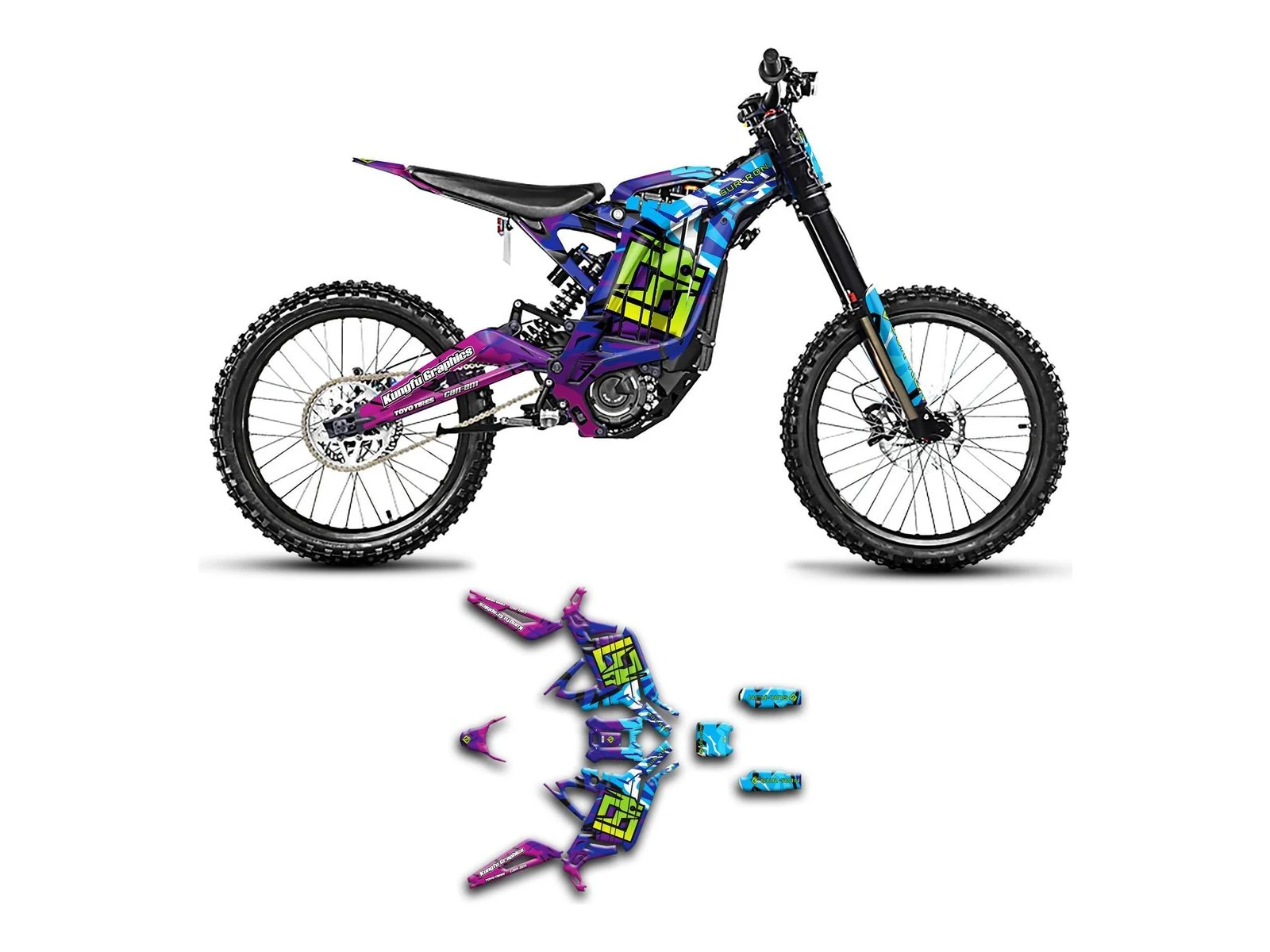 Sur-Ron LBX Full Graphics Kit