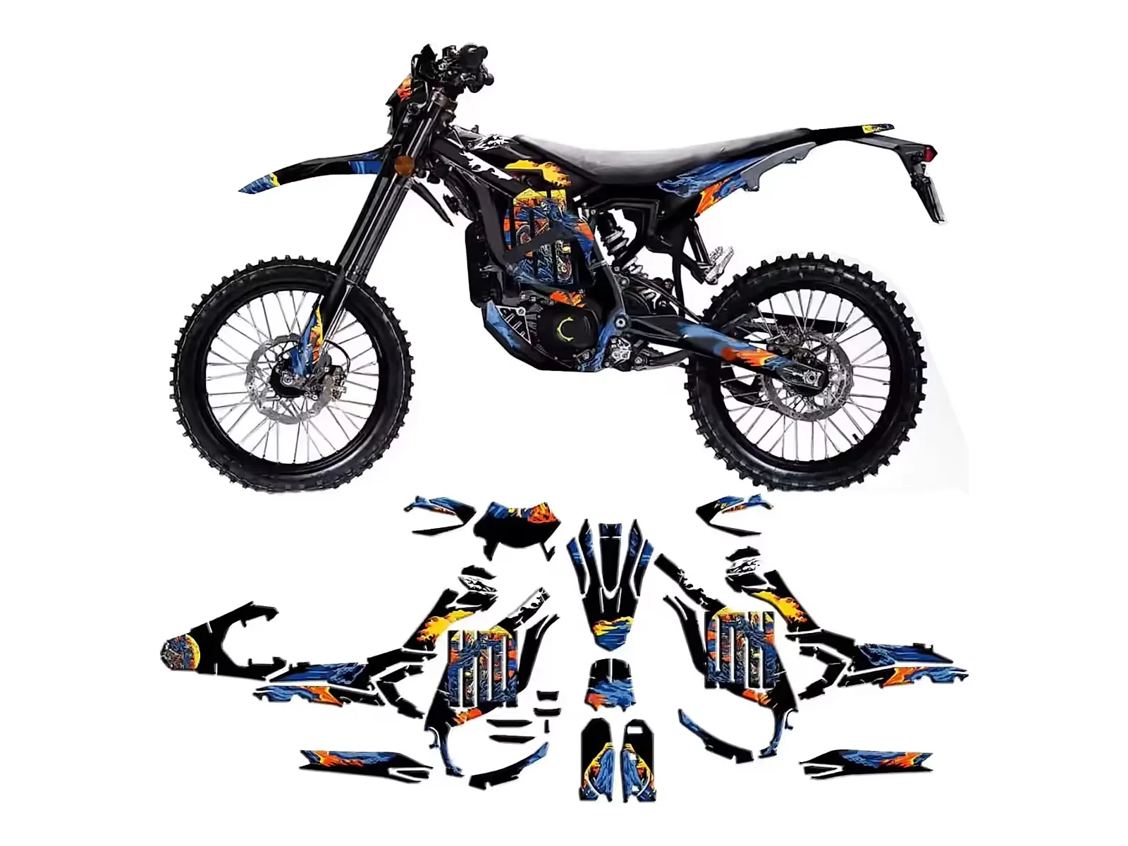 Sur-Ron Ultra Bee Husqvarna-Style Graphics
